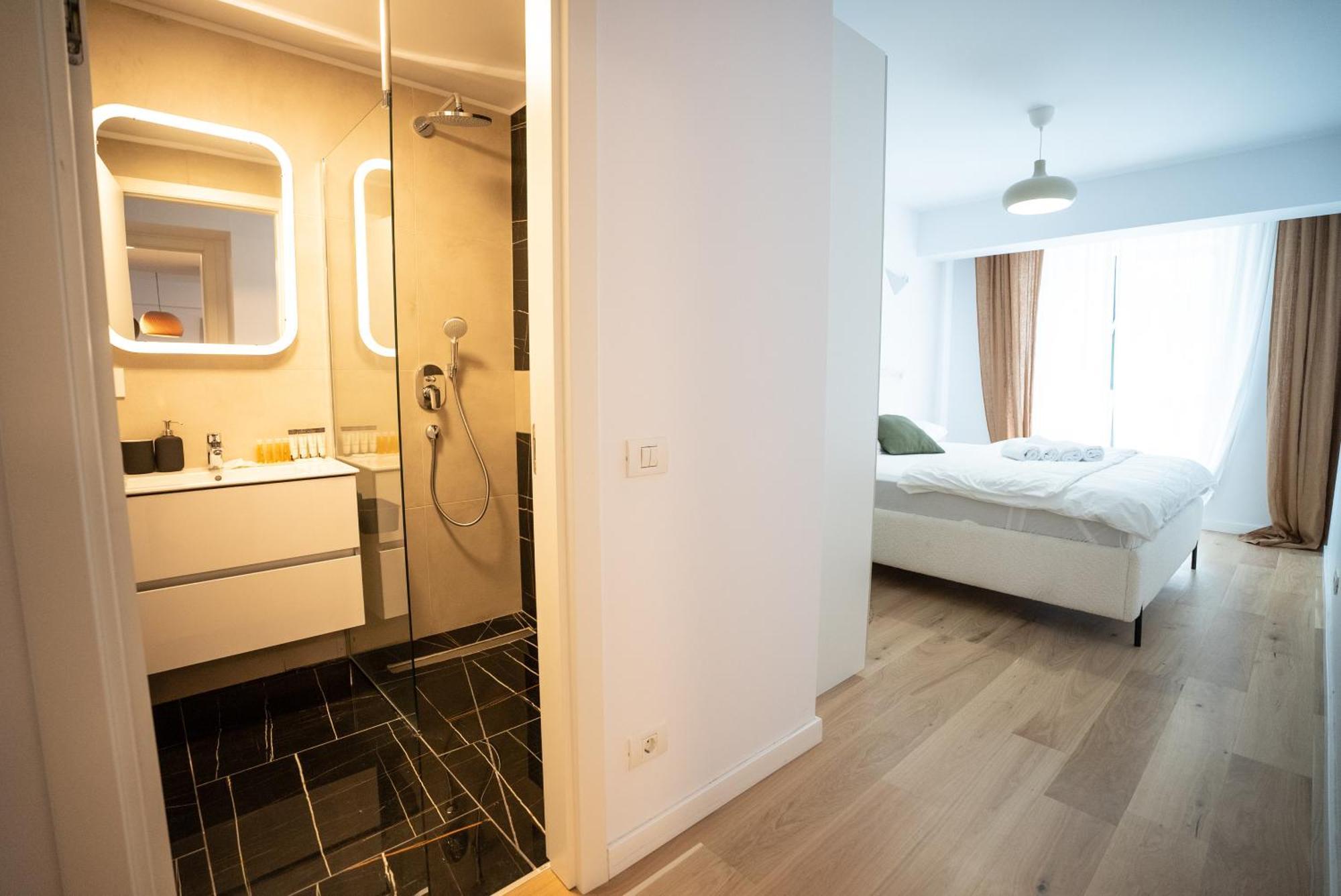 The Level Sanctuary: Free Parking & Netflix Apartment Bucureşti Exterior foto